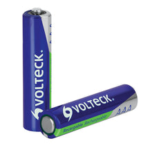 Cargar imagen en el visor de la galería, Pilas recargables, larga duración, AAA, 1,000 mAh, 2 piezas
