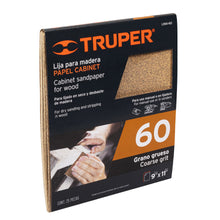 Cargar imagen en el visor de la galería, Lija para madera, grano 60
