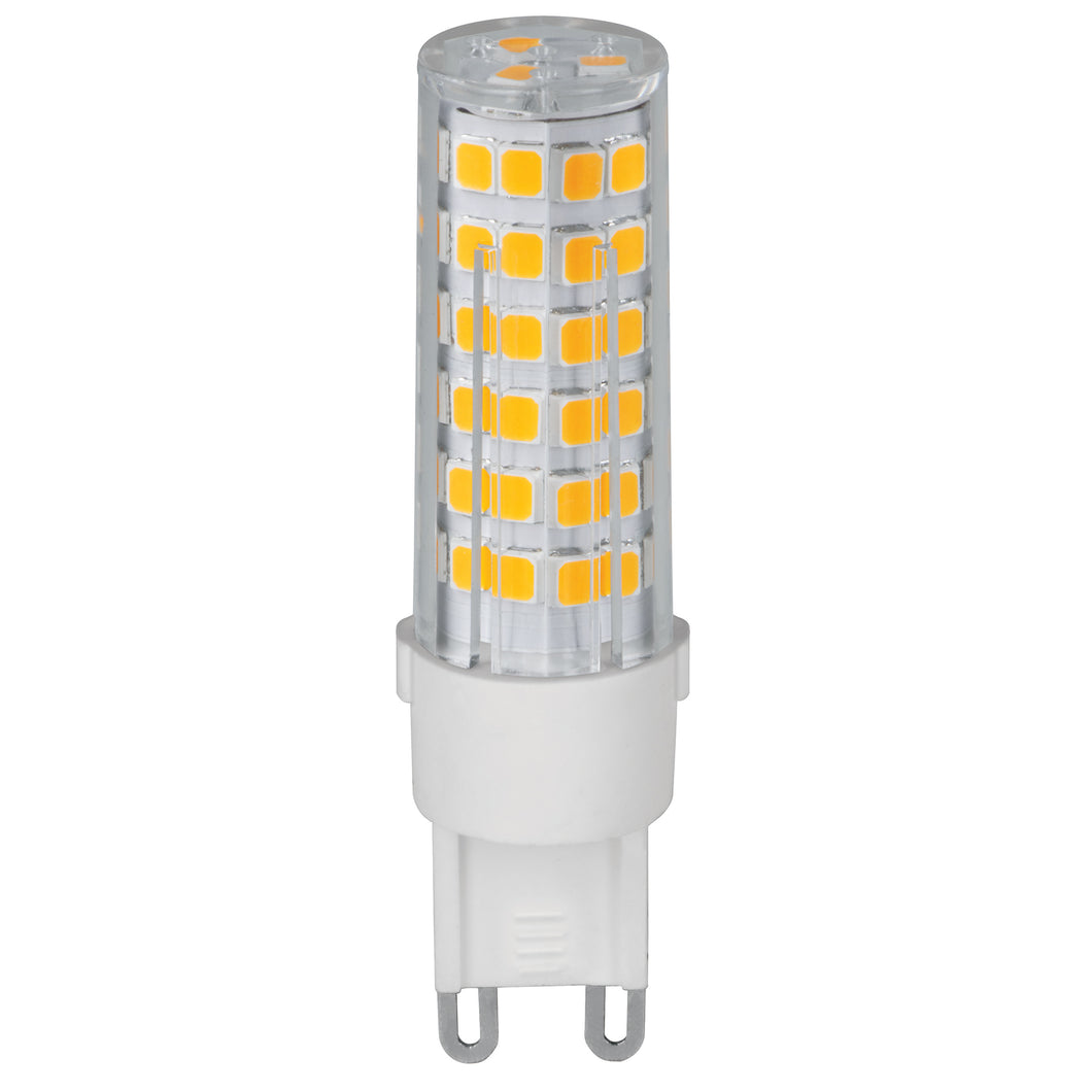 Lámpara de LED, 4 W, base G9, foco cápsula, luz cálida