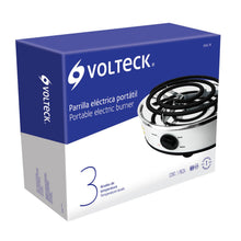 Cargar imagen en el visor de la galería, Parrilla eléctrica 1 quemador, redonda
