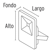 Cargar imagen en el visor de la galería, Reflector delgado de LED, 30 W
