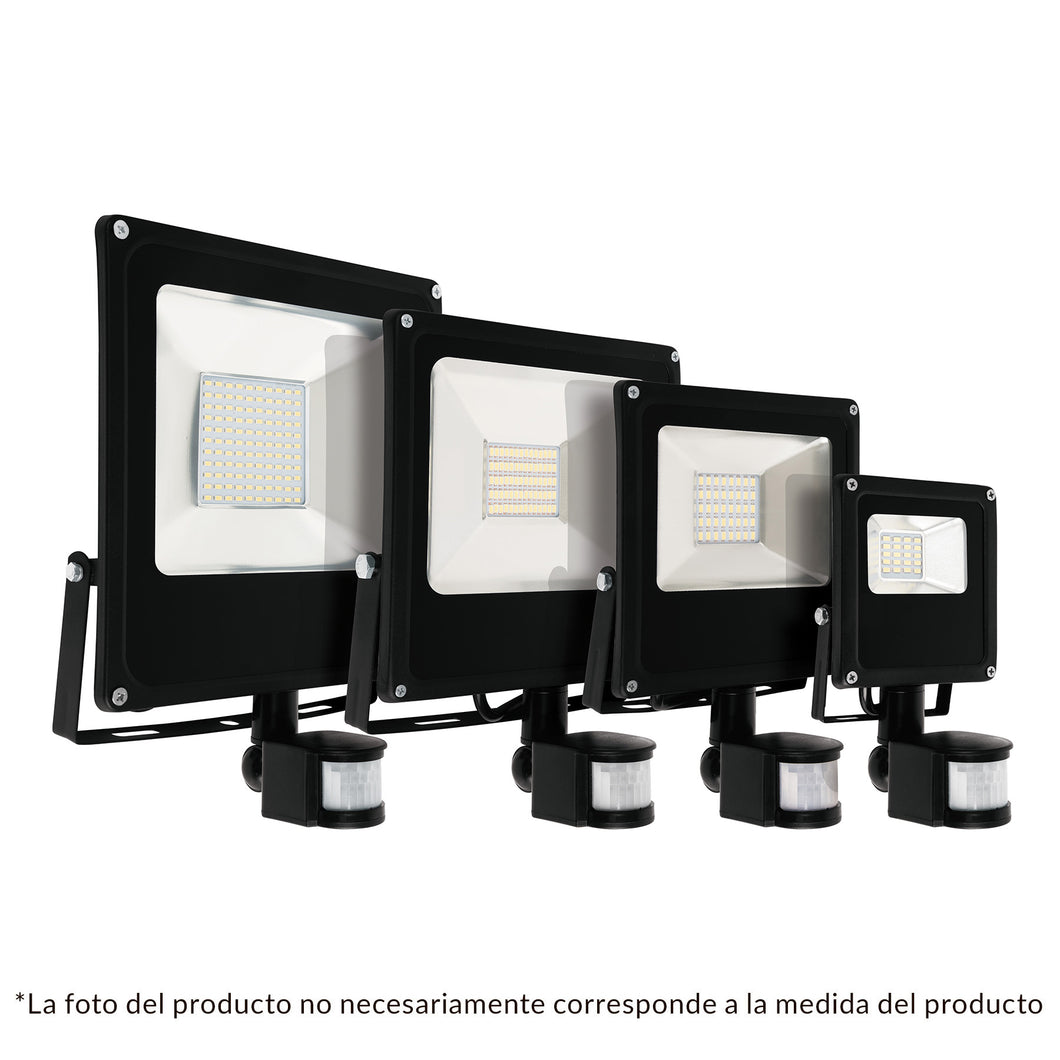 Reflector de LED, 20 W con sensor de movimiento