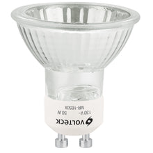 Cargar imagen en el visor de la galería, Foco de halógeno tipo MR 16, 50 w, base GU10, Volteck
