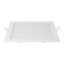 Cargar imagen en el visor de la galería, Luminario led slim de empotrar cuadrado, 6500K, 18W
