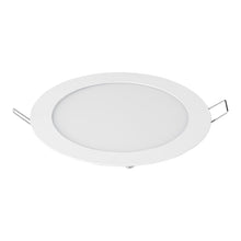Cargar imagen en el visor de la galería, Luminario led slim de empotrar redondo, 6500K, 12W
