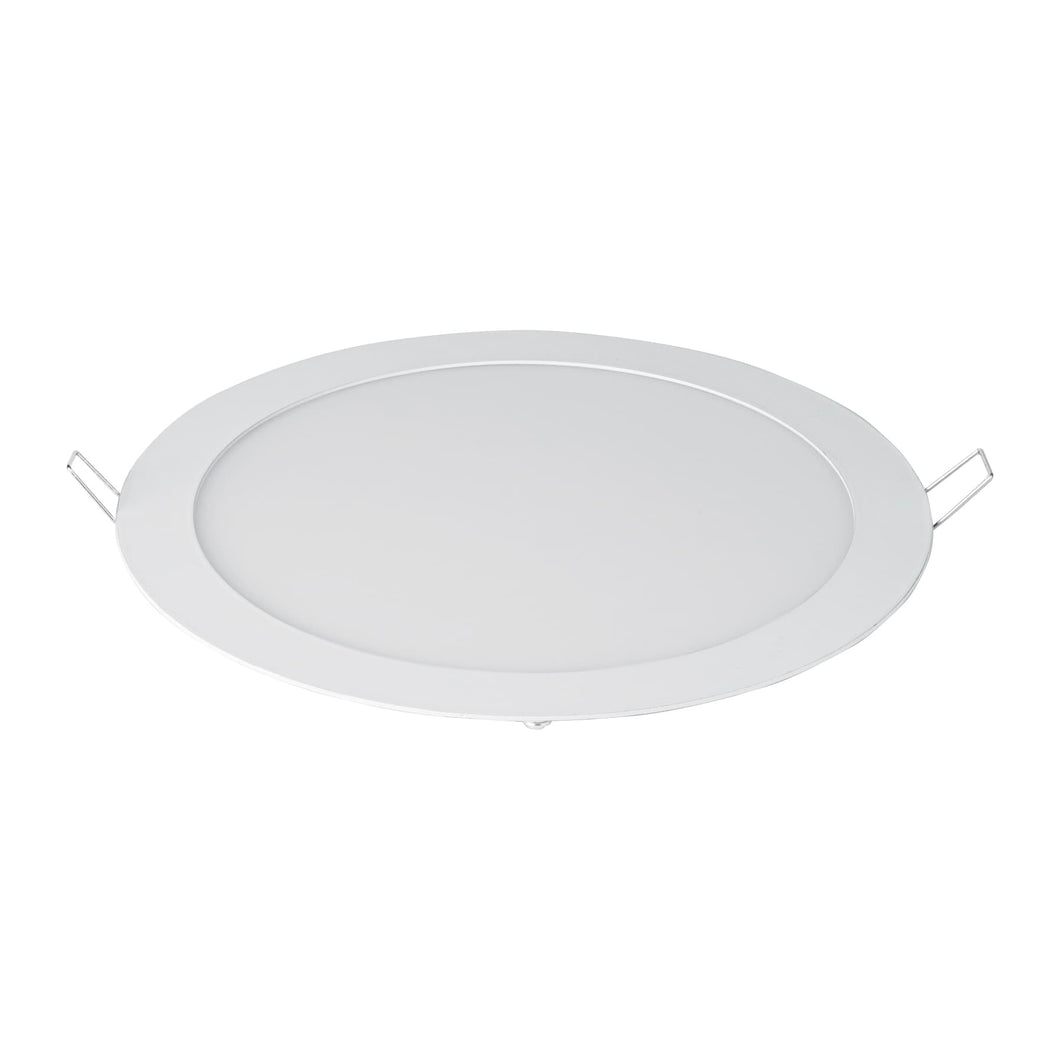 Luminario led slim de empotrar redondo, 6500K, 18W