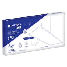 Cargar imagen en el visor de la galería, Panel colgante, 60 x 120 cm, 65 W, 6500 K, LED
