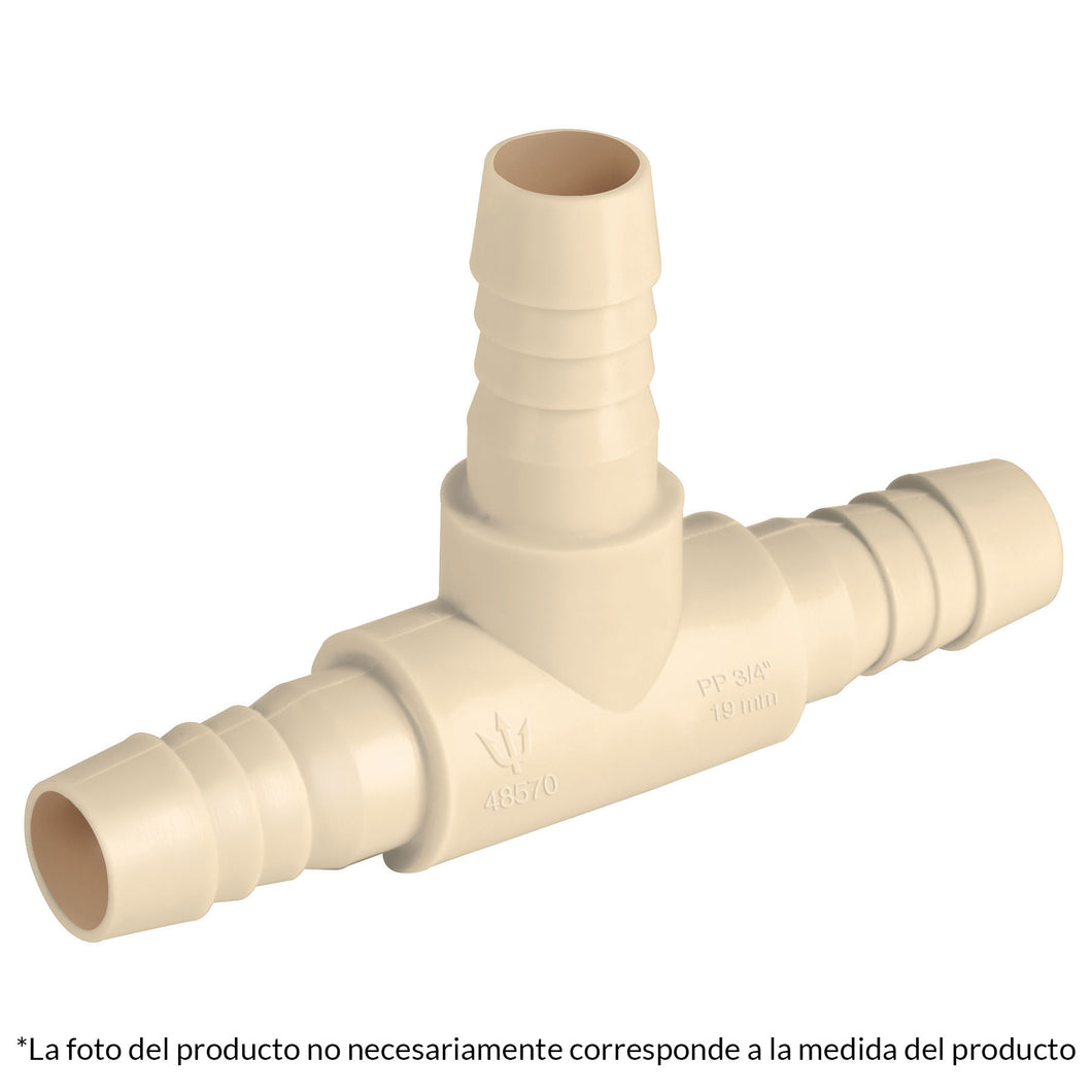 Tee inserción, 1/2'