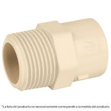 Conector macho CPVC 1-1/4'