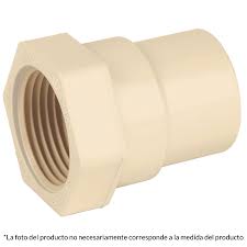 Conector hembra de CPVC 1'