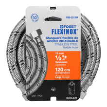 Cargar imagen en el visor de la galería, Manguera trenzada de acero 1/2x1/2&#39;X 120cm usos generales
