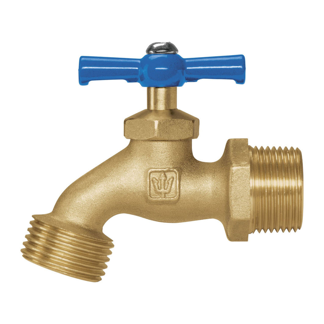 Llave para manguera, de latón, 180 gr, entrada 3/4', Foset