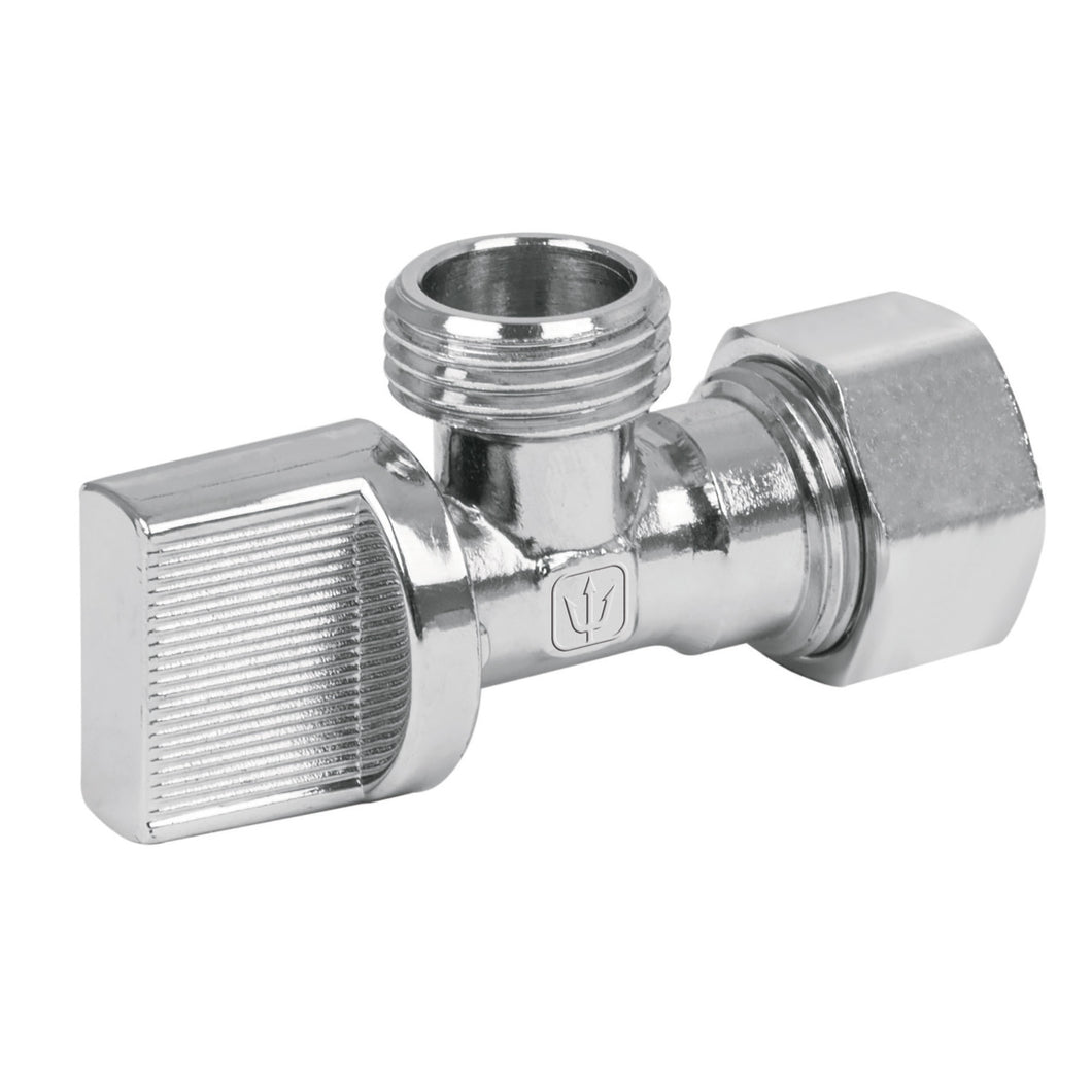 Llave angular de latón, 1/2 x 1/2' para CPVC