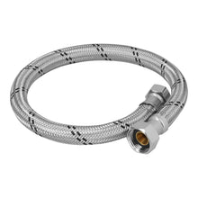 Cargar imagen en el visor de la galería, Manguera de hule, 1/2x3/4&#39;, 60cm, acero, usos generales
