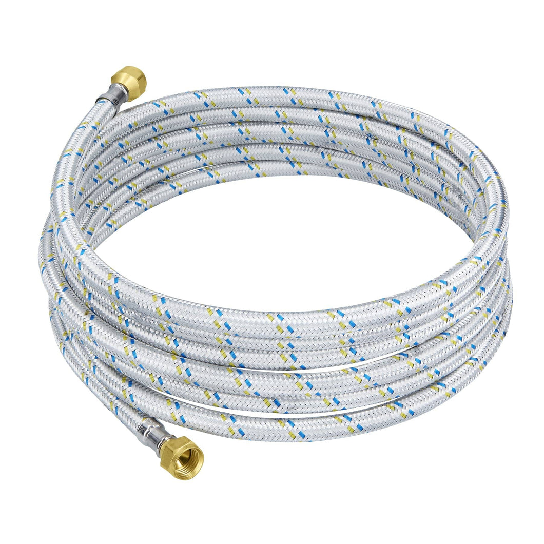 Manguera de hule, 500 cm, revestida de aluminio