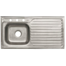 Cargar imagen en el visor de la galería, Tarja de sobreponer 100 x 50 cm, tina izquierda
