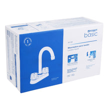 Cargar imagen en el visor de la galería, Mezcladora plástica para lavabo, cuello tipo bar, Basic

