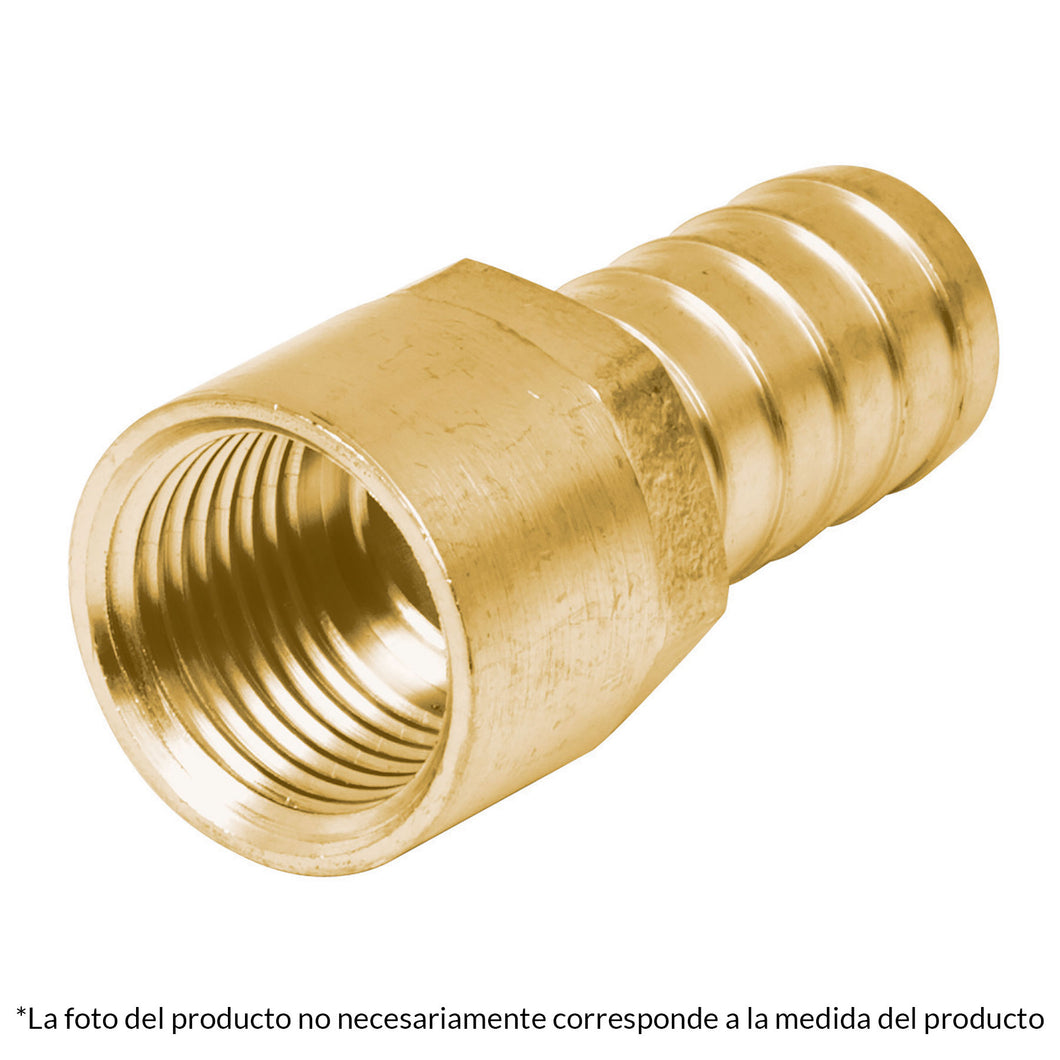 Adaptador para poliducto, 3/4', hembra