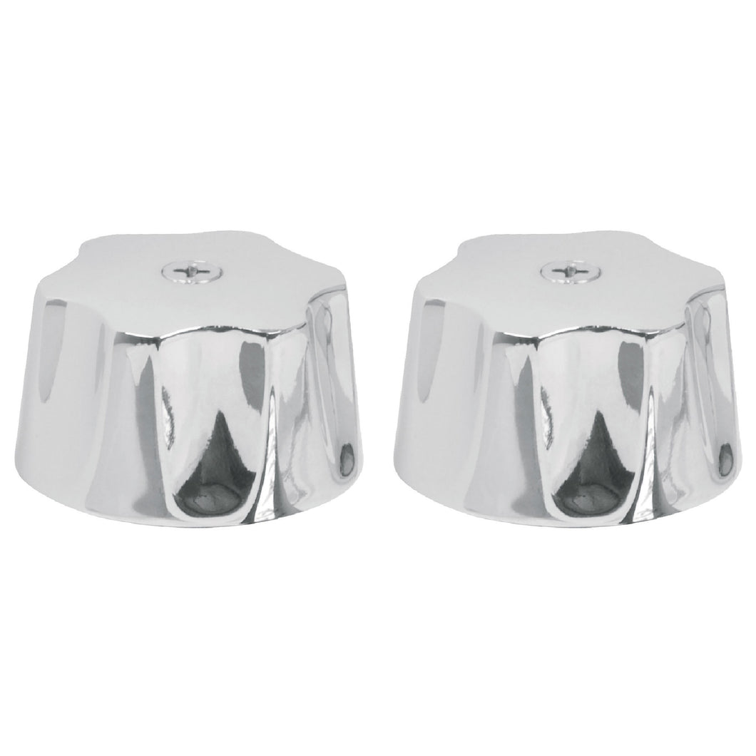 Juego de 2 manerales para lavabo y fregadero metálicos, Aqua