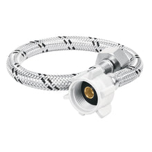 Cargar imagen en el visor de la galería, Manguera hule, 35cm,acero,conector plástico, usos generales
