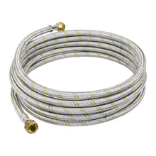 Cargar imagen en el visor de la galería, Manguera de hule, 400 cm, revestida de acero inoxidable
