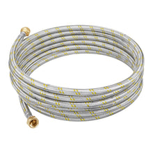 Cargar imagen en el visor de la galería, Manguera de hule, 500cm, revestida de acero inoxidable
