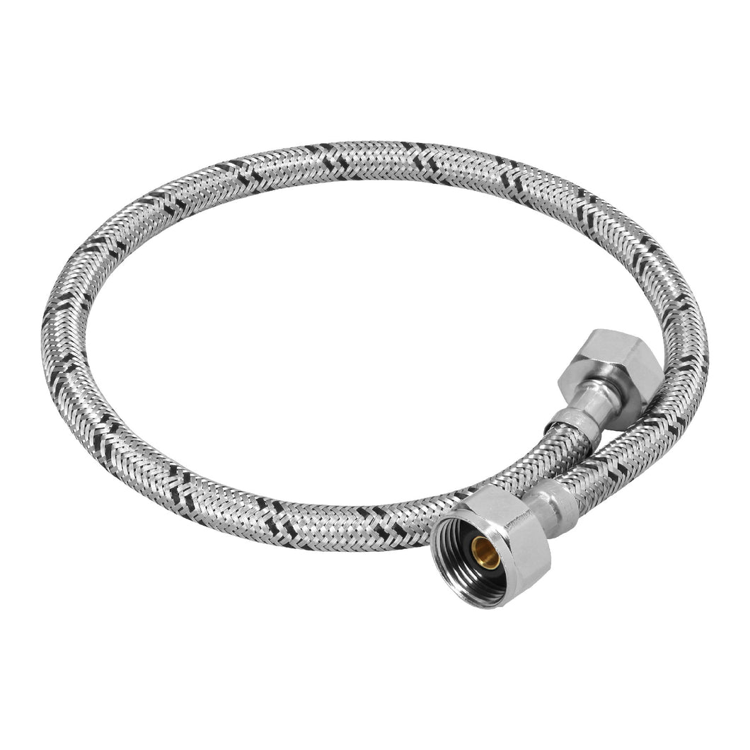 Manguera de hule, 60 cm, acero inoxidable, usos generales