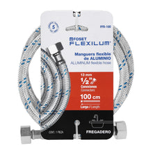 Cargar imagen en el visor de la galería, Manguera de hule, 100 cm, aluminio, usos generales
