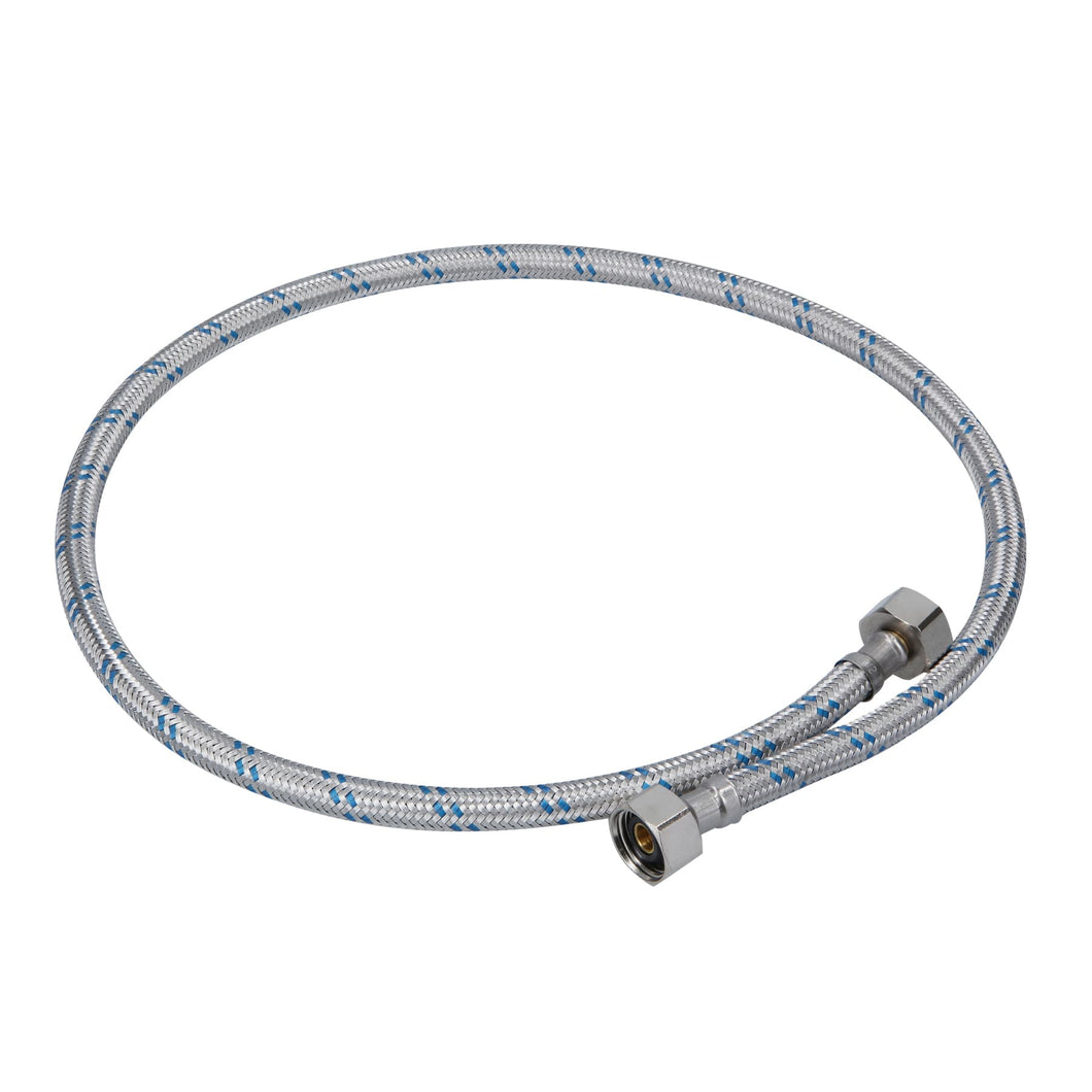 Manguera de hule, 100 cm, aluminio, usos generales