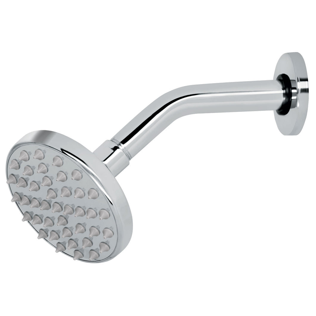 Regadera redonda, 4', con brazo, Element