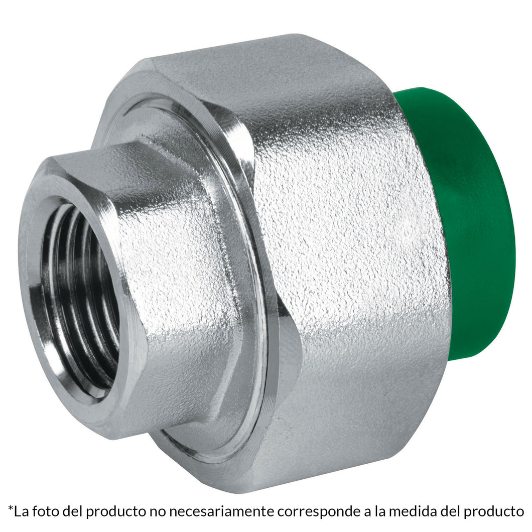 Tuerca unión mixta de PPR, 25mmx3/4'