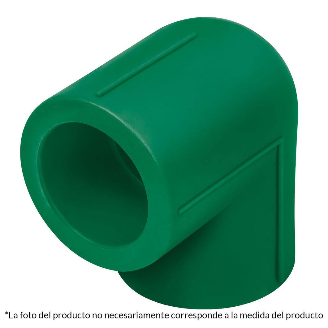 Codo 90° de PPR, 1/2', 20mm