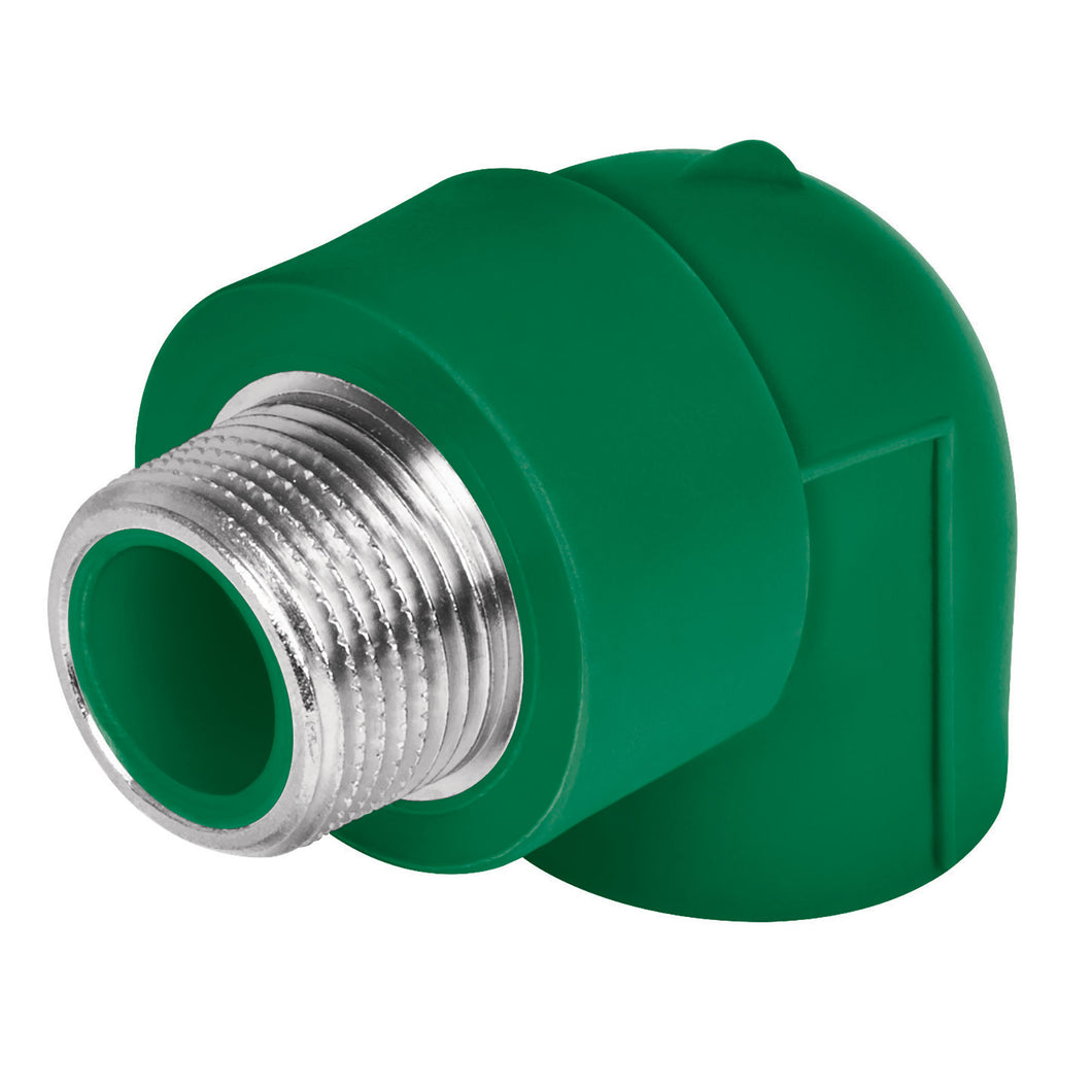 Codo 90° de PPR, 1/2', 20mm, macho