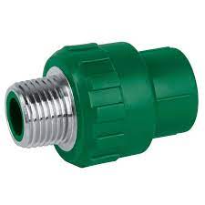 Conector de PPR, 1/2', 20mm, macho