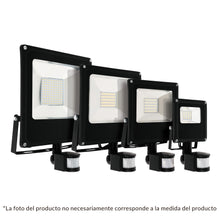 Cargar imagen en el visor de la galería, Reflector de LED alta potencia con sensor de movimiento 50 W
