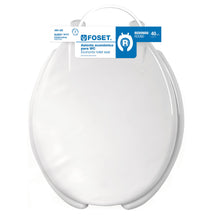 Cargar imagen en el visor de la galería, Asiento económico para WC, 35 cm, blanco
