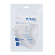 Cargar imagen en el visor de la galería, Céspol flexible para lavabo, PVC c/ext 20 cm, 1-1/4&#39;
