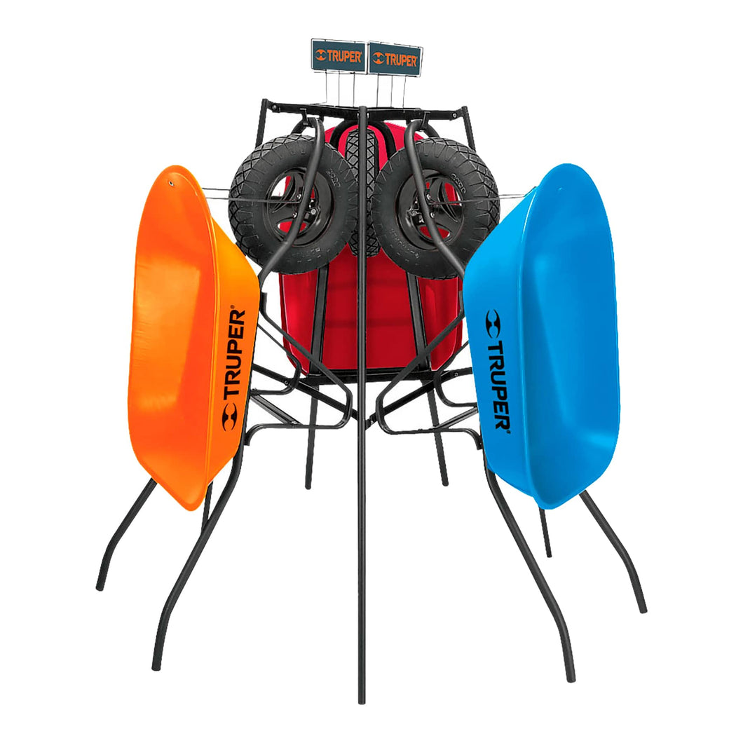 Rack para 3 carretillas