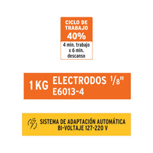 Cargar imagen en el visor de la galería, Soldadora inversora, 160 A, 127 V/220 V
