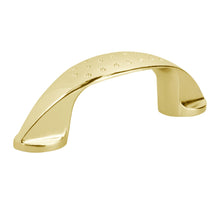 Cargar imagen en el visor de la galería, Jaladera, latón brillante, estilo Elipse, 64 mm
