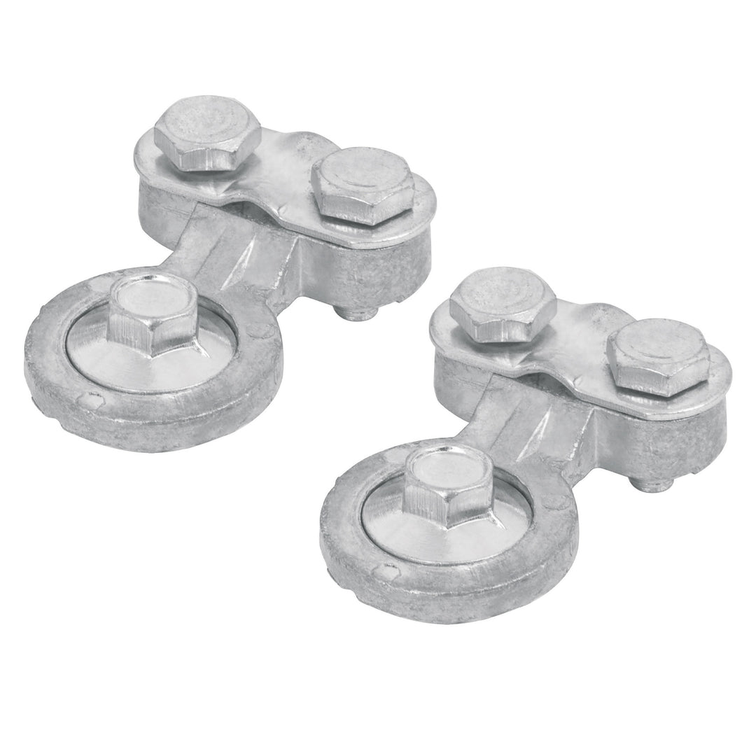 Terminal de plomo para batería, poste lateral, 2 piezas