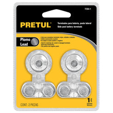 Cargar imagen en el visor de la galería, Terminal de plomo para batería, poste lateral, 2 piezas
