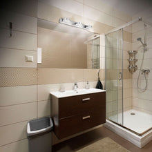 Cargar imagen en el visor de la galería, Arbotante decorativo de LED para baño, 3 spots, 10 W
