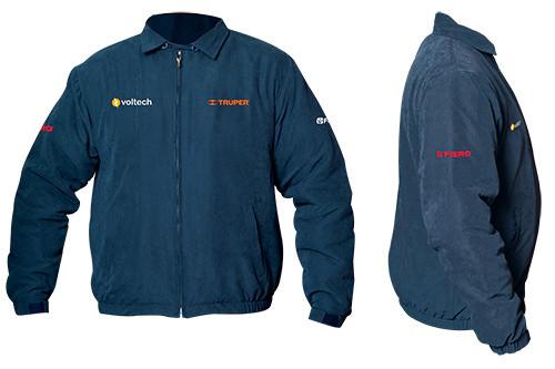 Chamarra con logo, talla 46