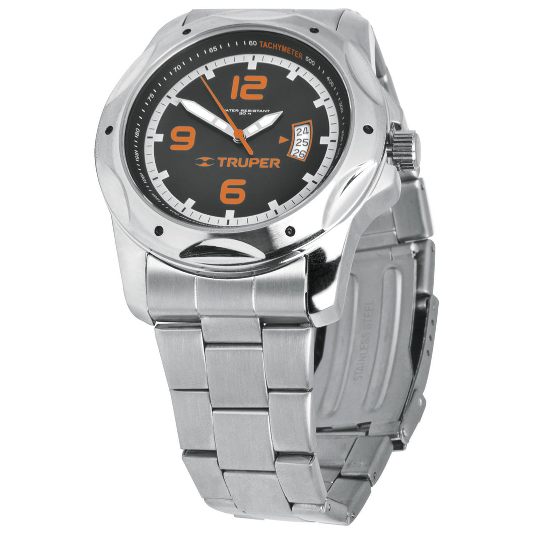 Reloj para caballero, acero inoxidable
