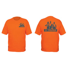 Cargar imagen en el visor de la galería, Camiseta 100% algodón, naranja, talla 42
