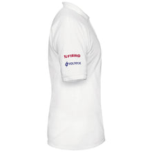 Cargar imagen en el visor de la galería, Playera tipo polo, blanca, para caballero, talla mediana
