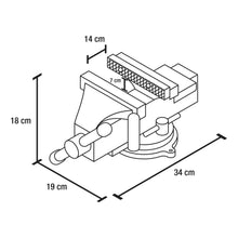 Cargar imagen en el visor de la galería, Tornillos de banco, hierro gris, 6&#39;, Pretul
