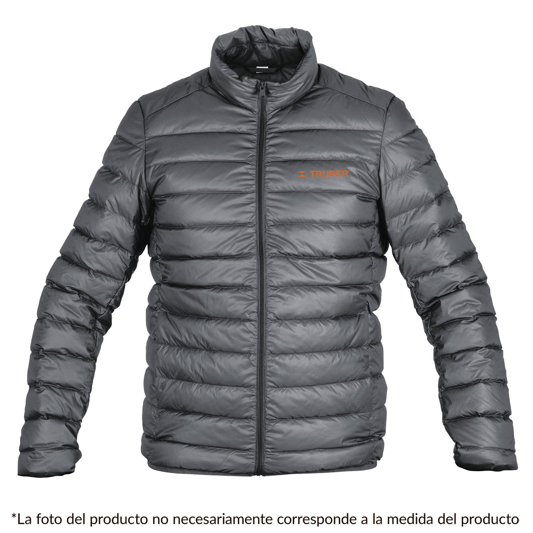 Chamarra de plumas para caballero, talla grande