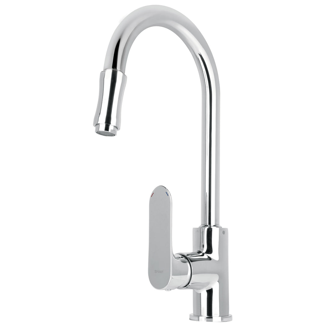 Mezcladora para fregadero con manguera extraíble, Riviera